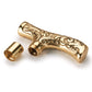 Large Filigree Style Cane Handle Brass alt 1