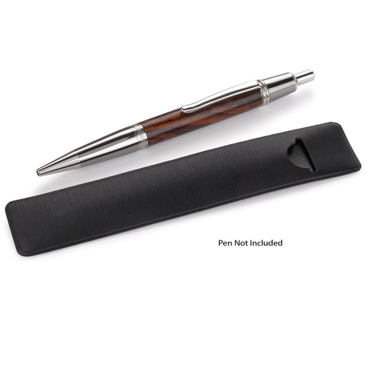Black Vinyl Pen Sleeves - 5 Piece alt 0