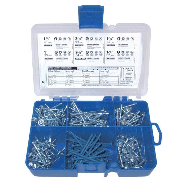 Buy Kreg Sk03 Assorted Pocket Hole Screw Kit At Woodcraft