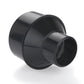 4" to 2-1/4" Funnel Reducer Dust Collection Fitting alt 0