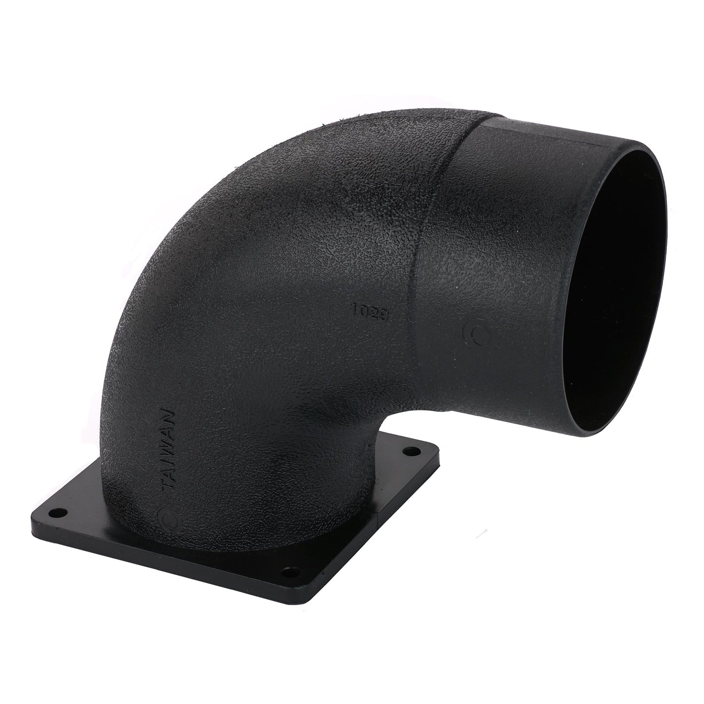 WoodRiver 4" Flanged Elbow DC Fitting alt 0
