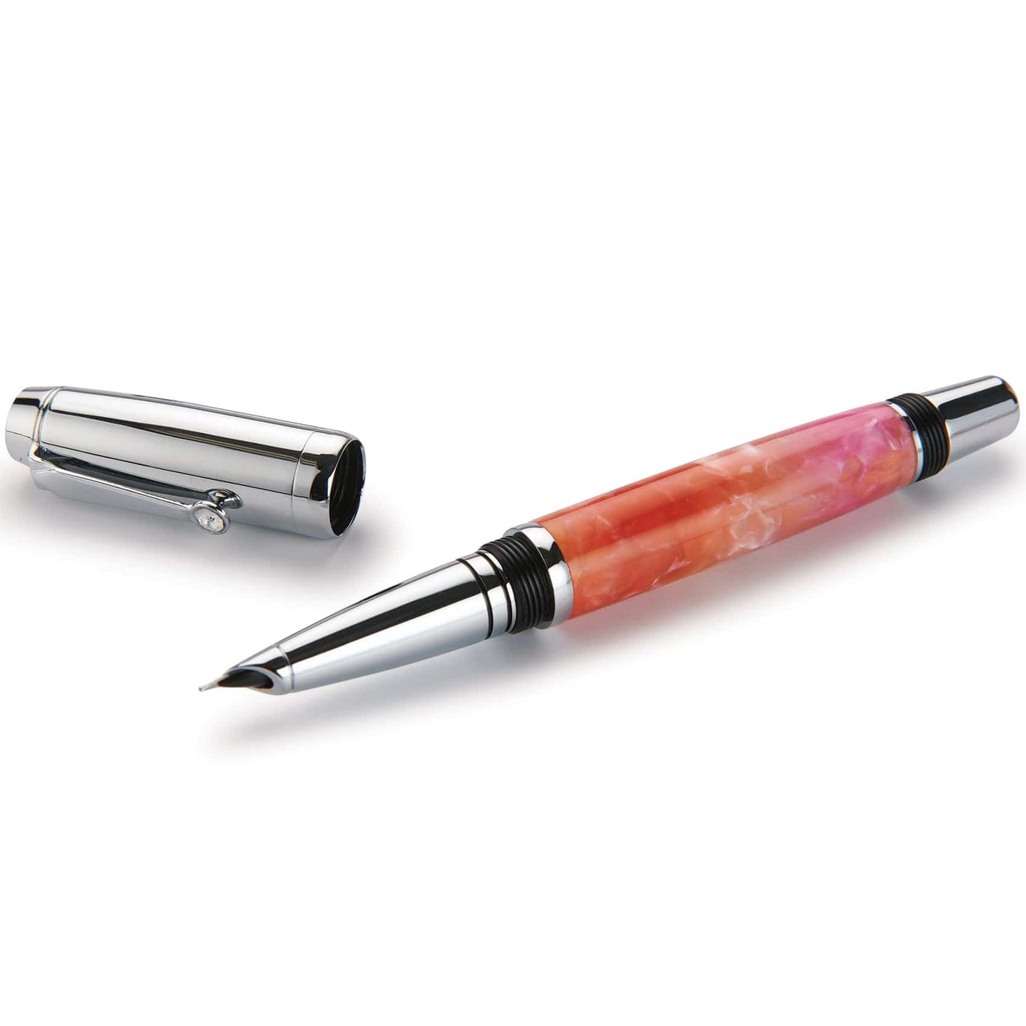 Arete Fountain Pen Kit - Chrome alt 0