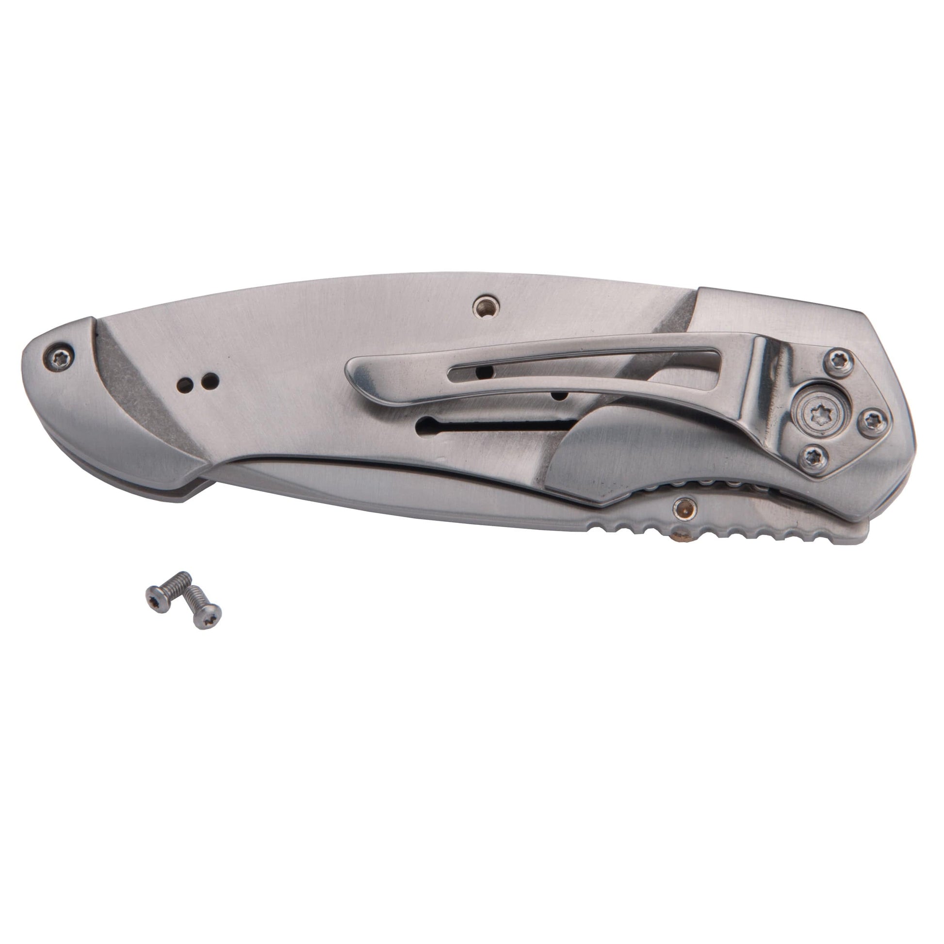 Side Lock Pocketknife for Hunting and Fishing - 7-3/4" - Unfinished Kit alt 0