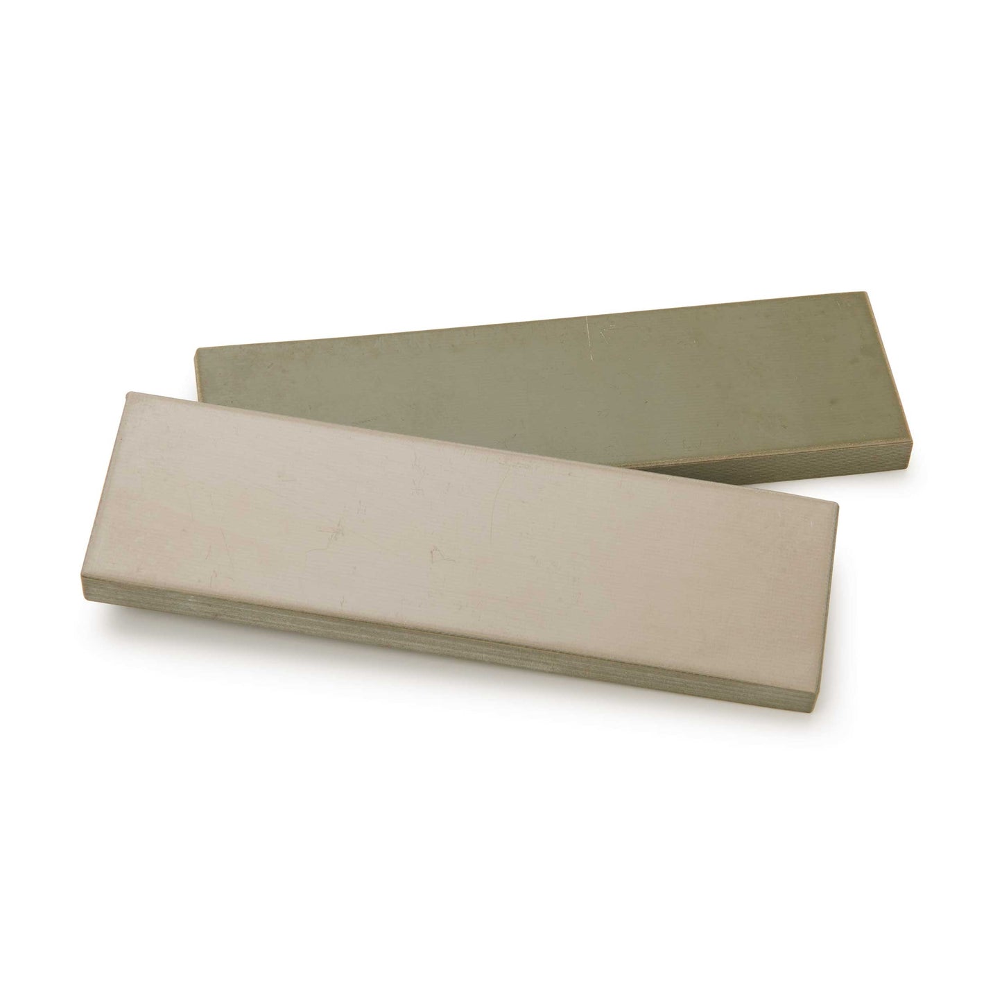 G10 Knife Scales - 8 mm x 1-1/2" x 5" - Green and Tan - Pair alt 0