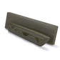 G10 Knife Scales - 8 mm x 1-1/2" x 5" - Green and Tan - Pair alt 0