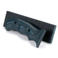 WR Black & Blue Micarta 8mm x 1-1/2" x 5" Knife Scale 2pc alt 1