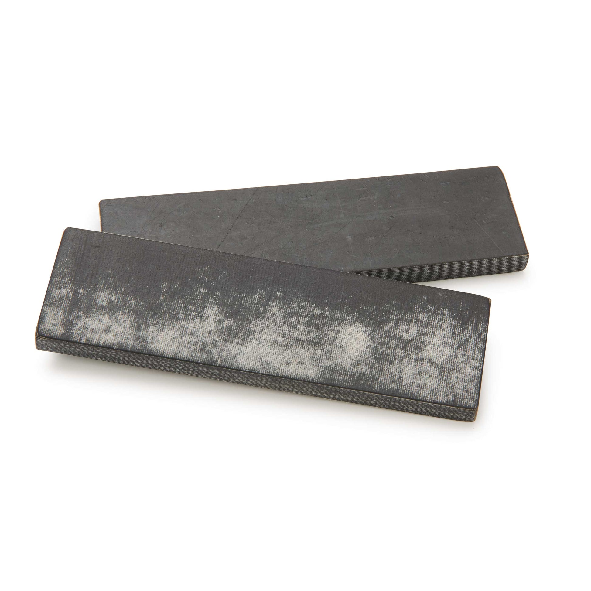 WR Black & Gray Micarta 8mm x 1-1/2" x 5" Knife Scale 2pc alt 0