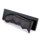 WR Black & Red Micarta 8mm x 1-1/2" x 5" Knife Scale 2pc alt 1