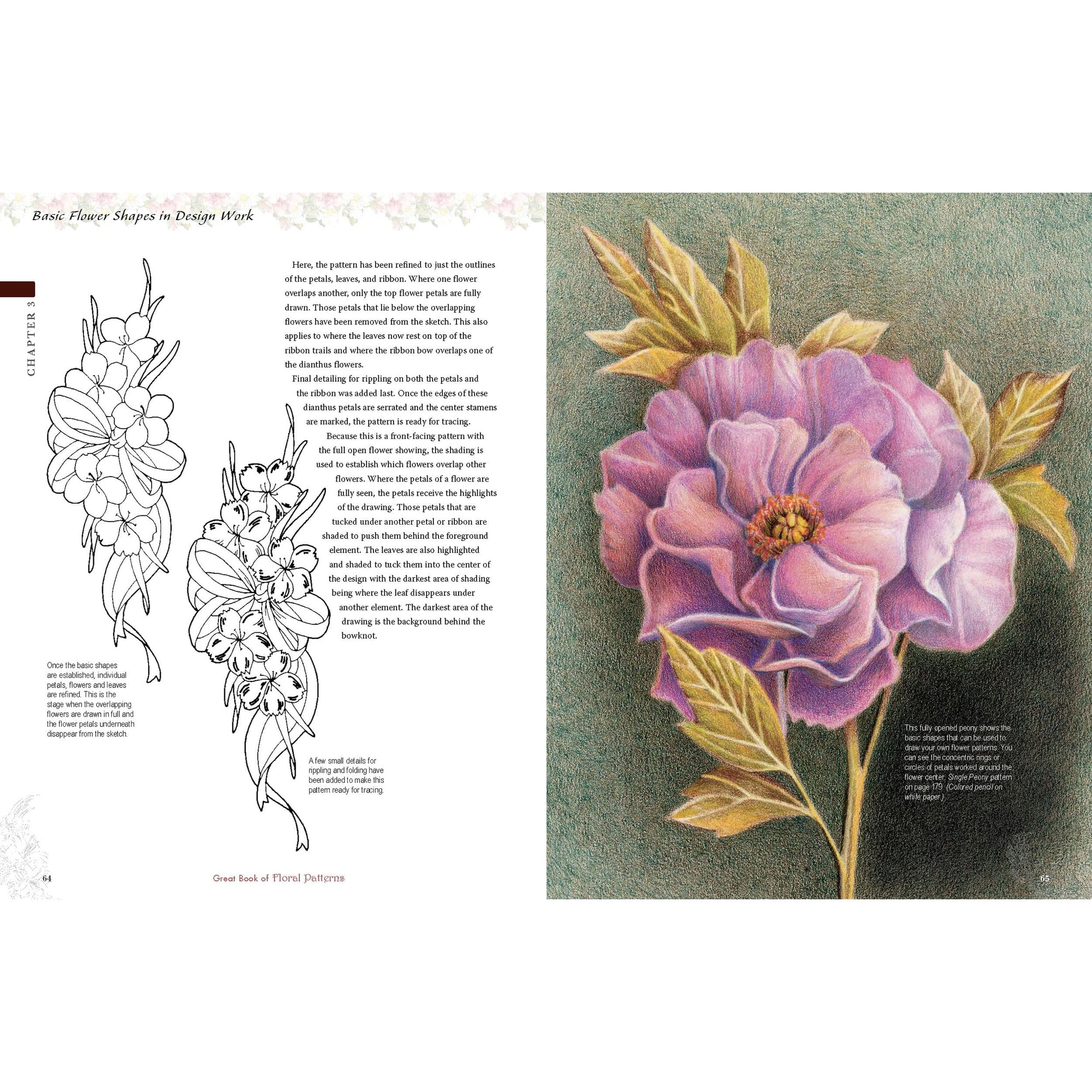Great Book of Floral Patterns, Third Edition, Revised and Expanded alt 0