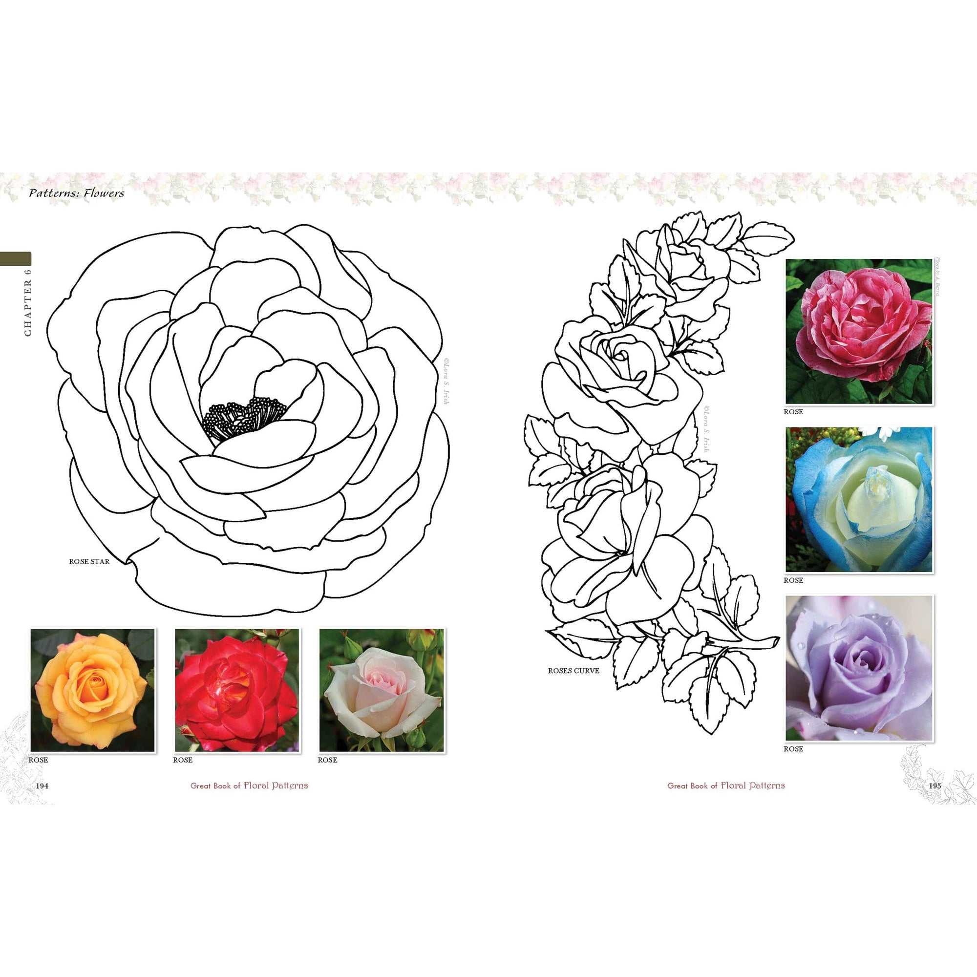 Great Book of Floral Patterns, Third Edition, Revised and Expanded alt 0