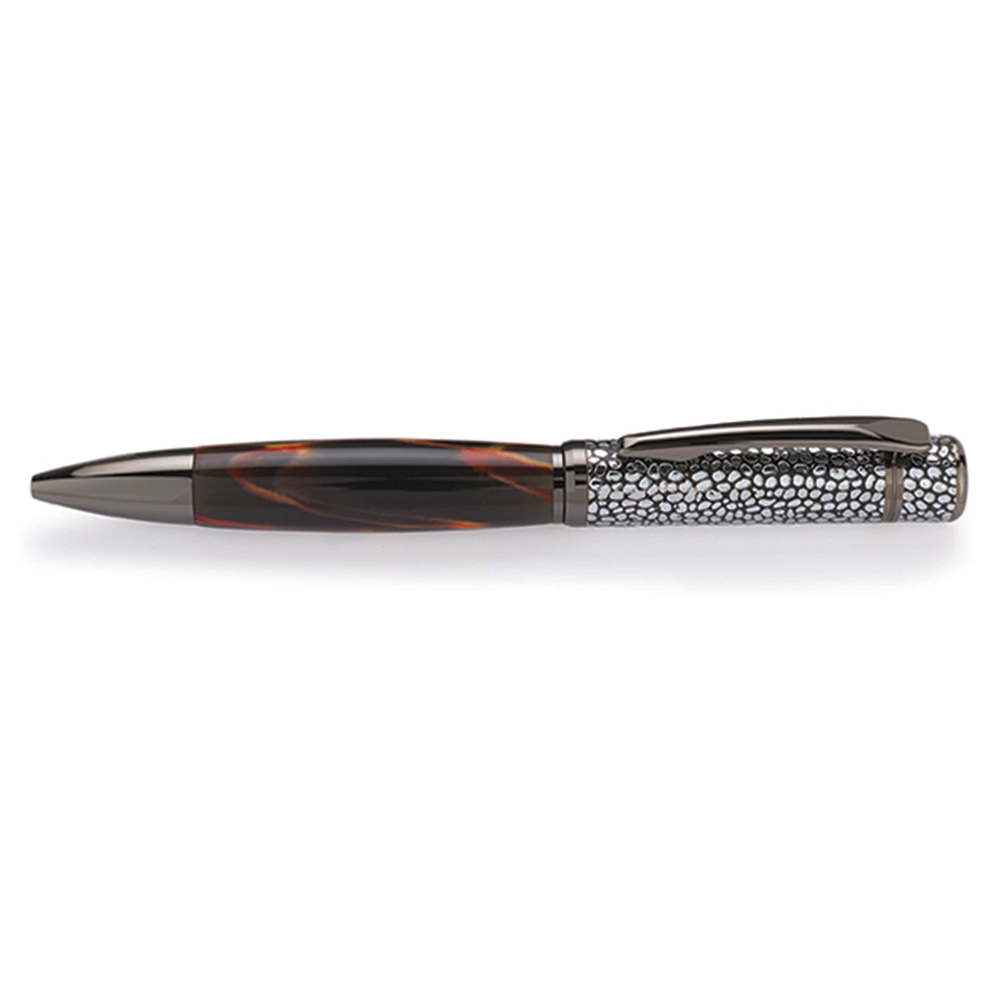 WoodRiver Reflector Ballpoint Pen Kit Chrome and Gunmetal Woodcraft