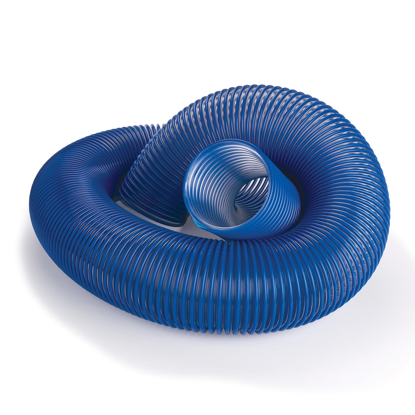 4" x 10' Flex-Tube Anti-Static Dust Collection Hose - Clear alt 0