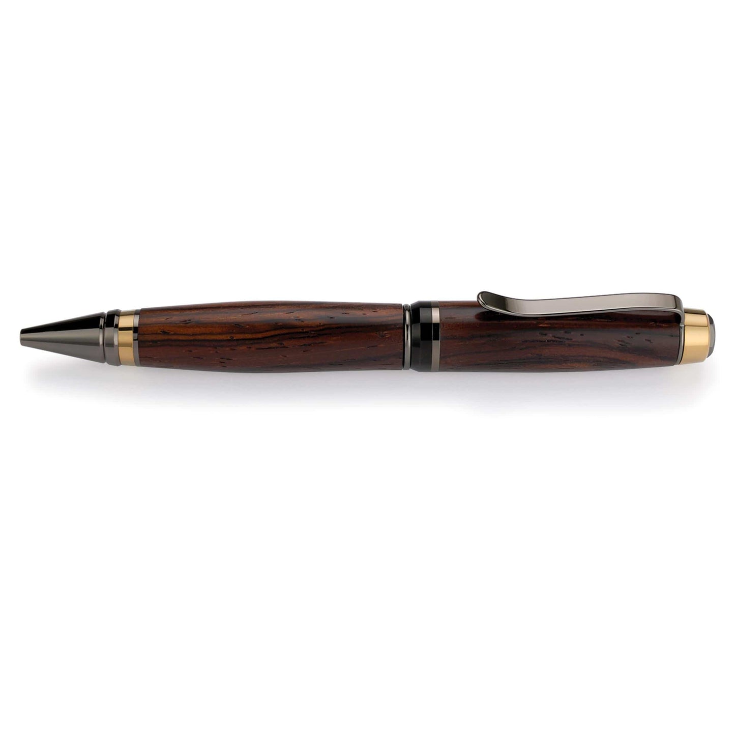Premier Cigar Ballpoint Pen Kit - Gunmetal & Hardi alt 0