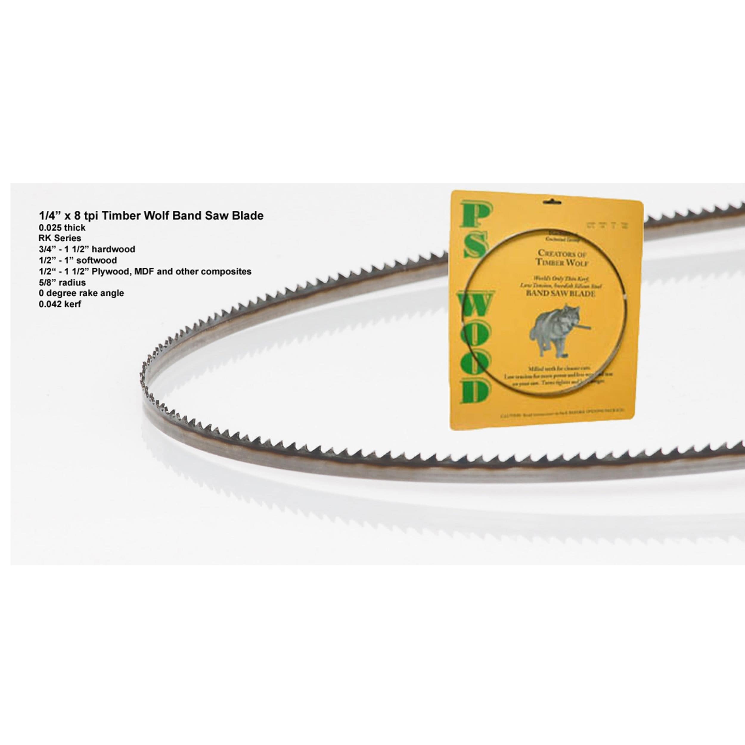 Timber Wolf Bandsaw Blade - 70-1/2