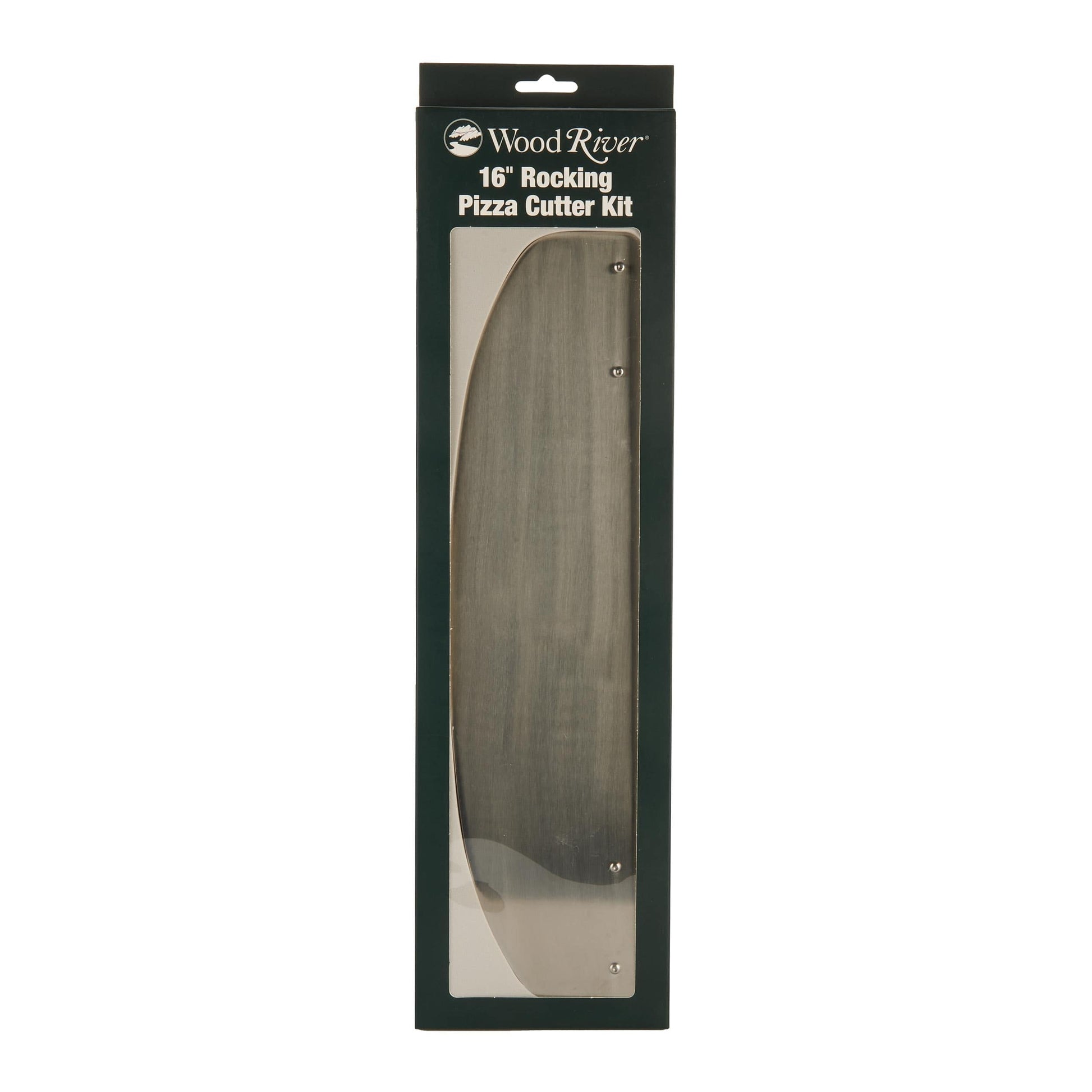 16" Rocking Pizza Cutter Kit - Stainless Steel alt 0