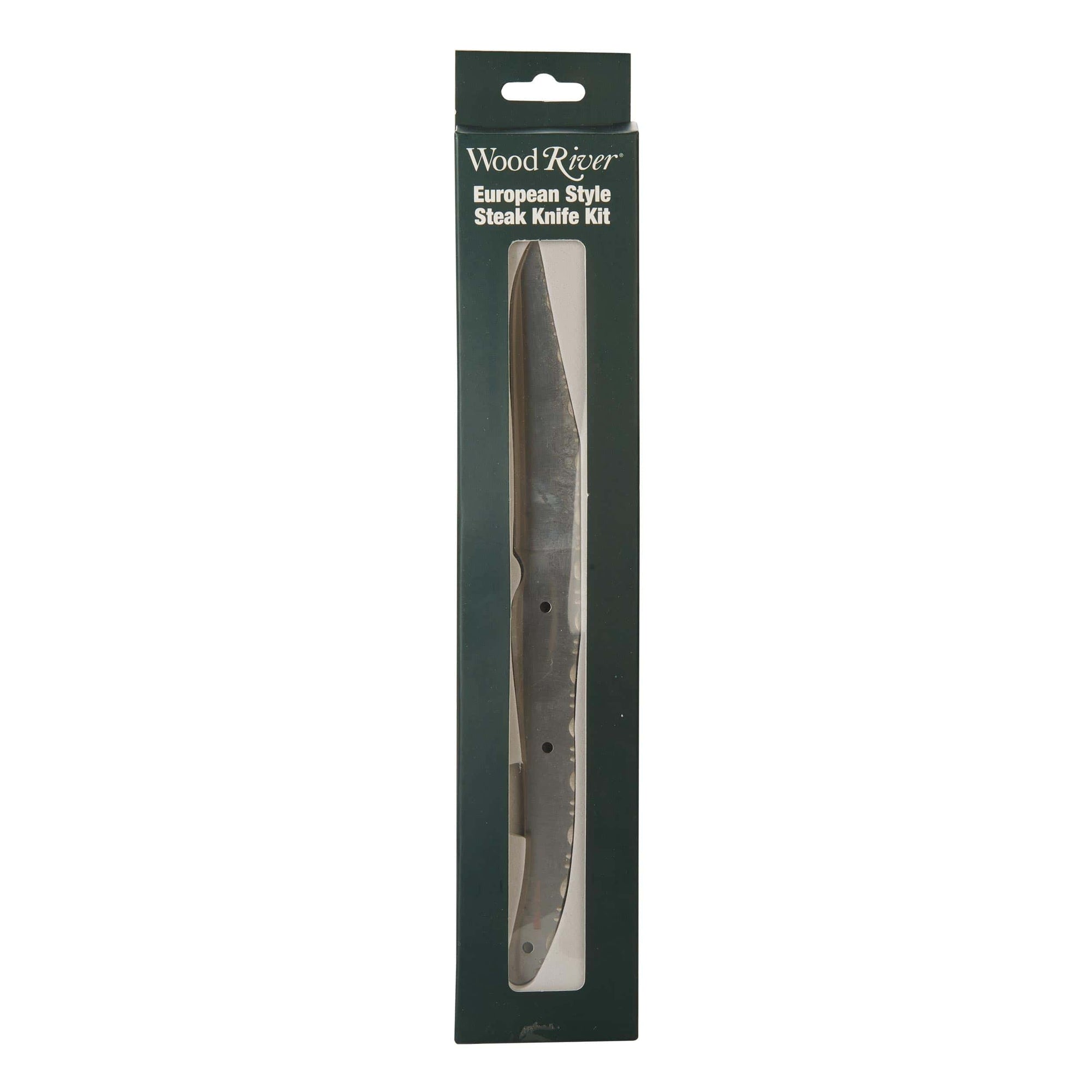 European Style Steak Knife - 8-1/2" - SS - Unfinished Kit alt 0