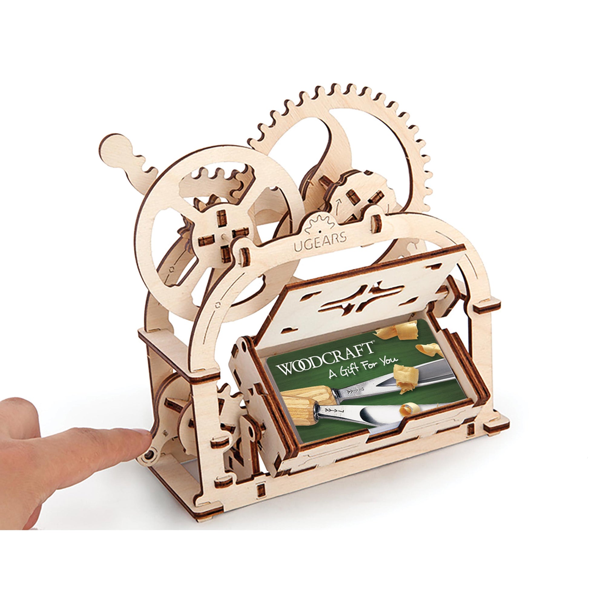 UGears 3D Mechanical Puzzle Storage Box alt 2