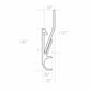 Wallsaver Hanging Kit 12" alt 0