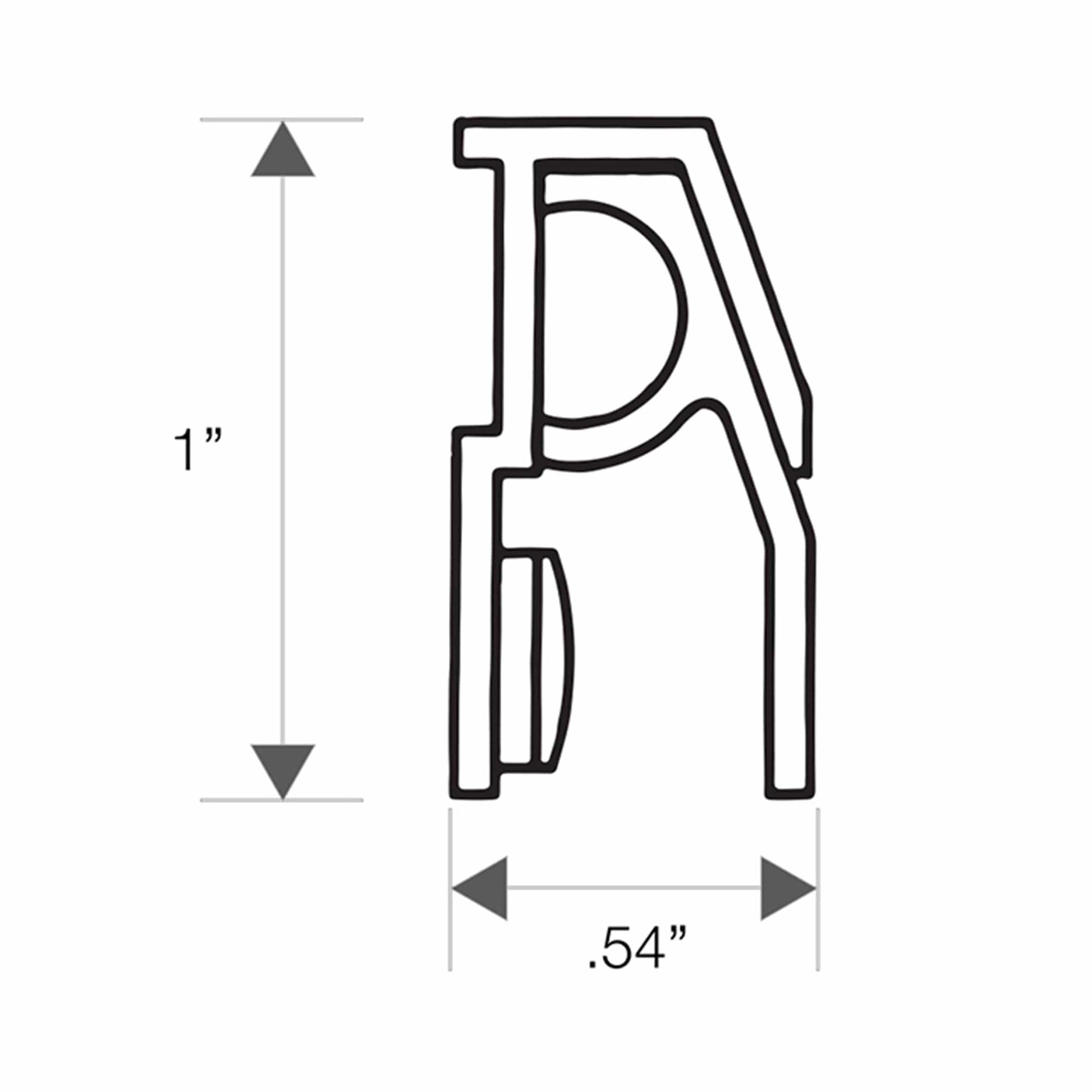 Mini Floating Shelf Bracket - 30" alt 0