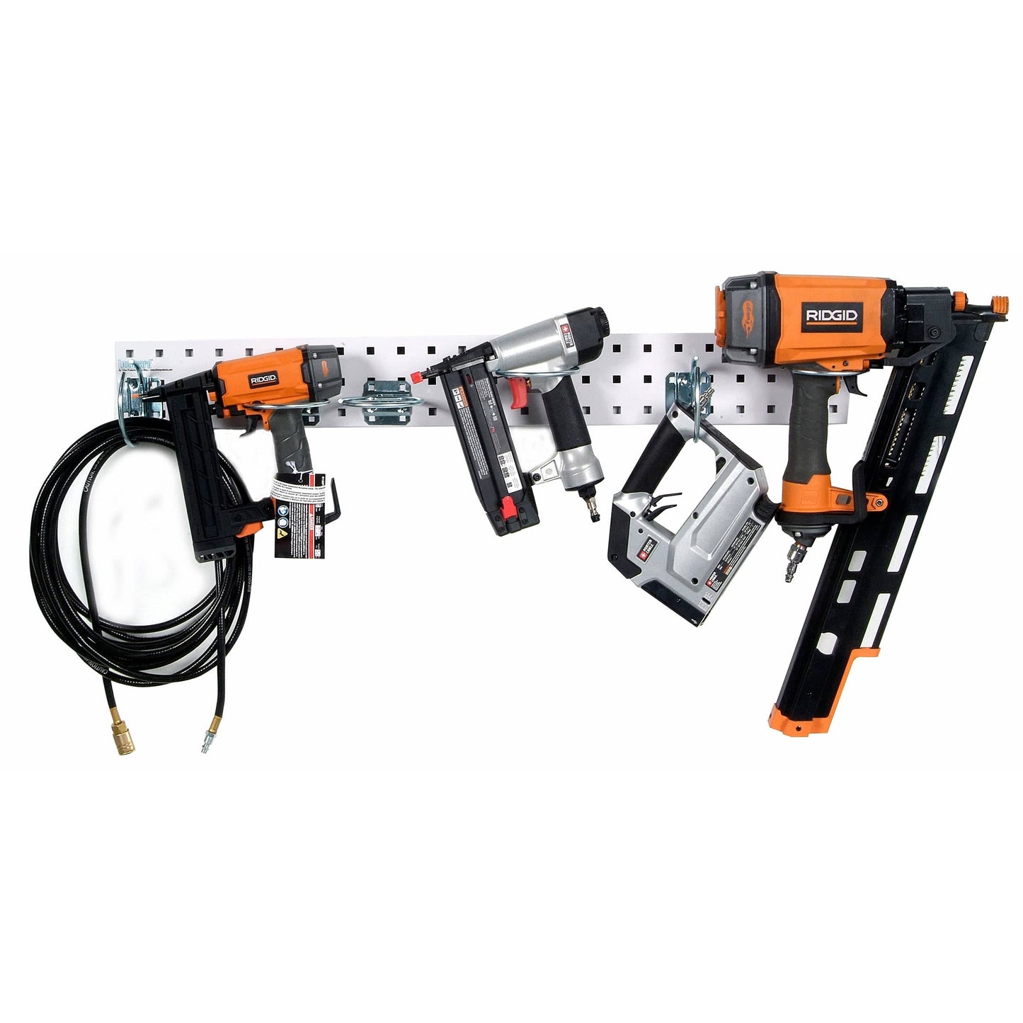 White Pneumatic Tool Pegboard Kit alt 0