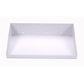12 In. W x 6 In. D White Epoxy Powder Coated Steel Shelf for LocBoard alt 0