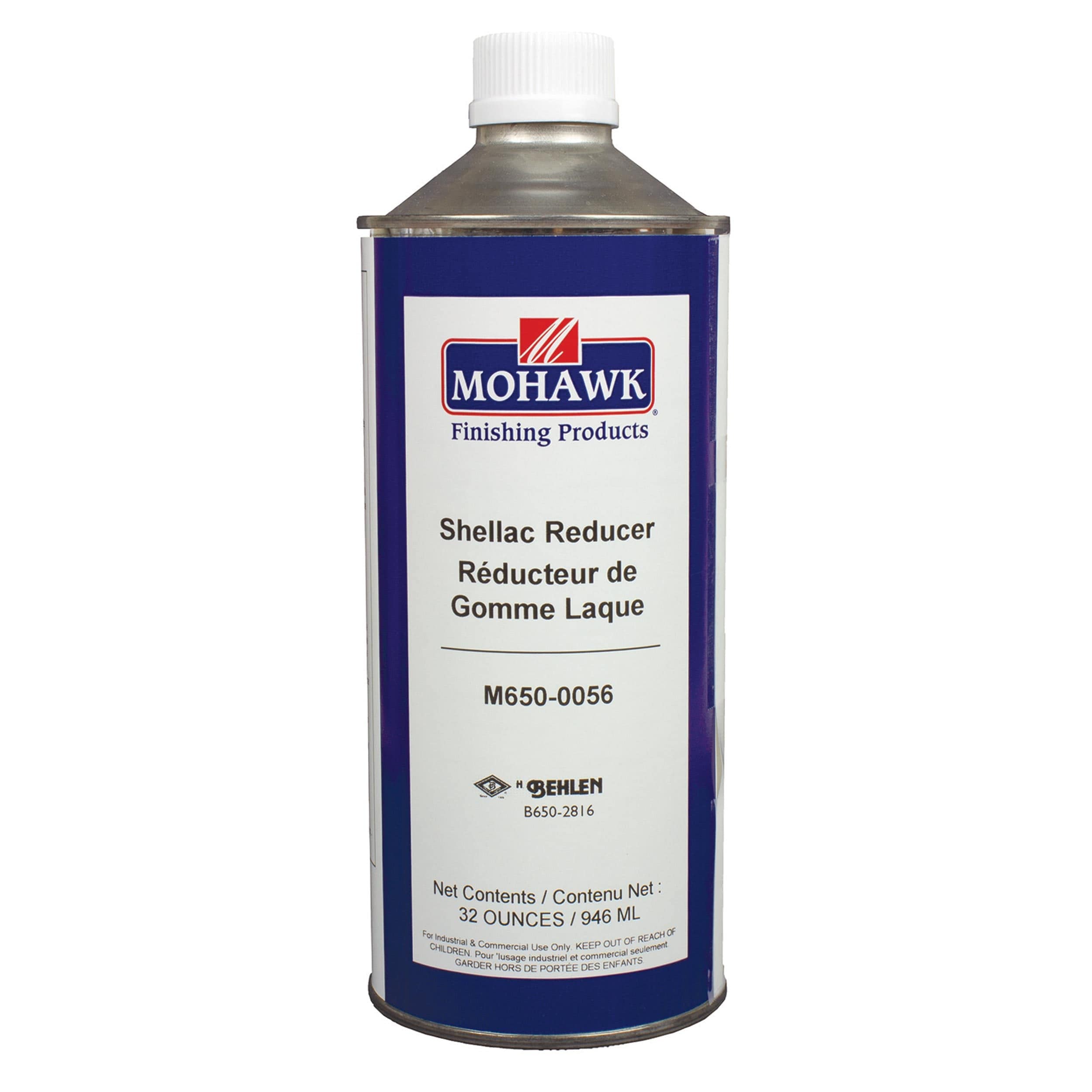 Shellac Pvc Solvent Mohawk Shellac Reducer - Solvent Based - Quart | Woodcraft