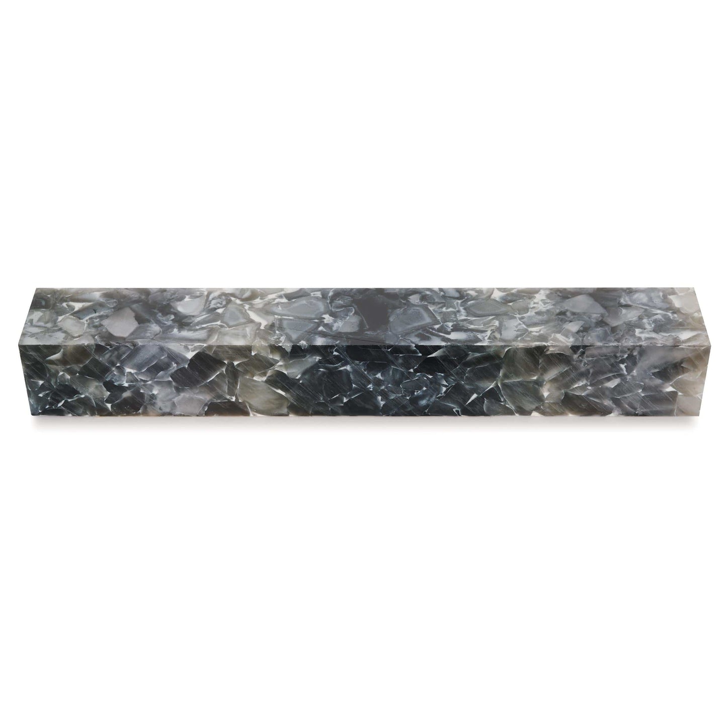 Acrylic Pen Blank Silver Mercury Quartz alt 0