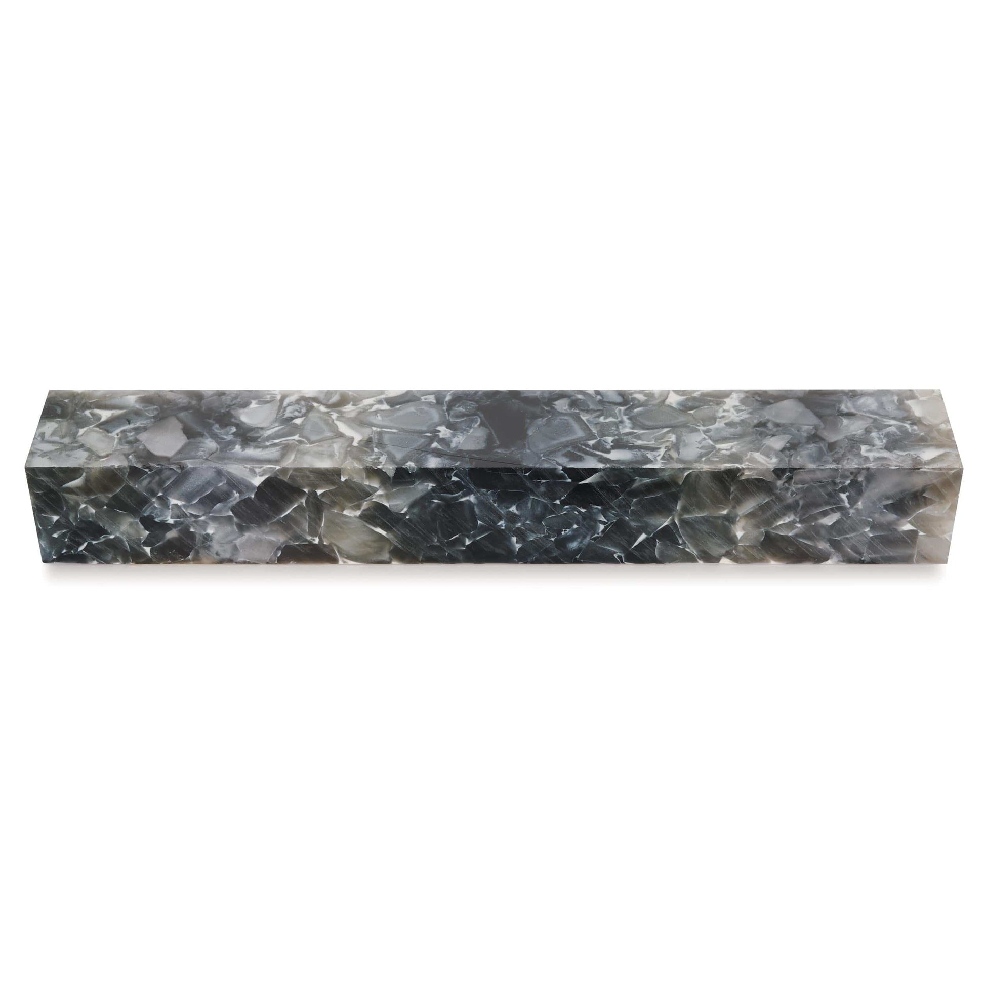 Acrylic Pen Blank Silver Mercury Quartz alt 0