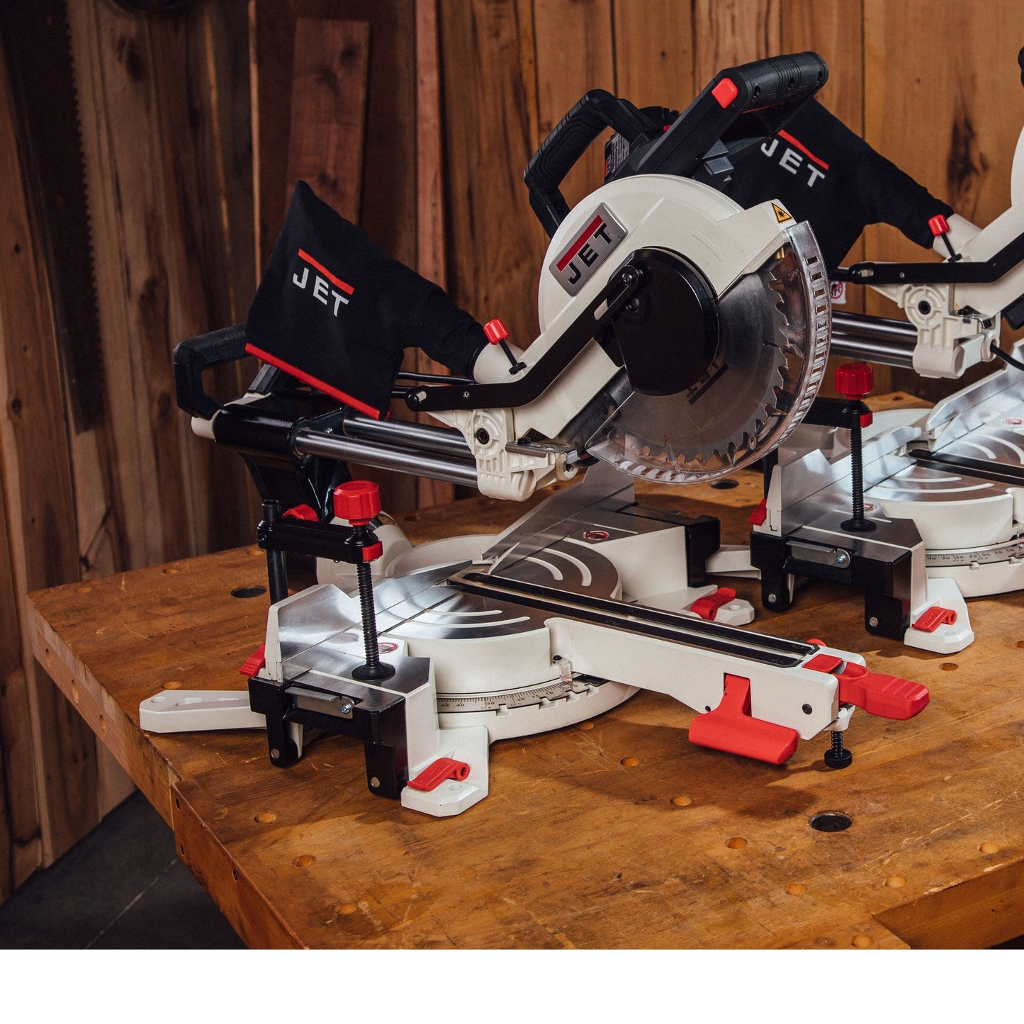 10" Dual Bevel Sliding Compound Miter Saw - 1 Ph 115V - JMS-10X alt 0