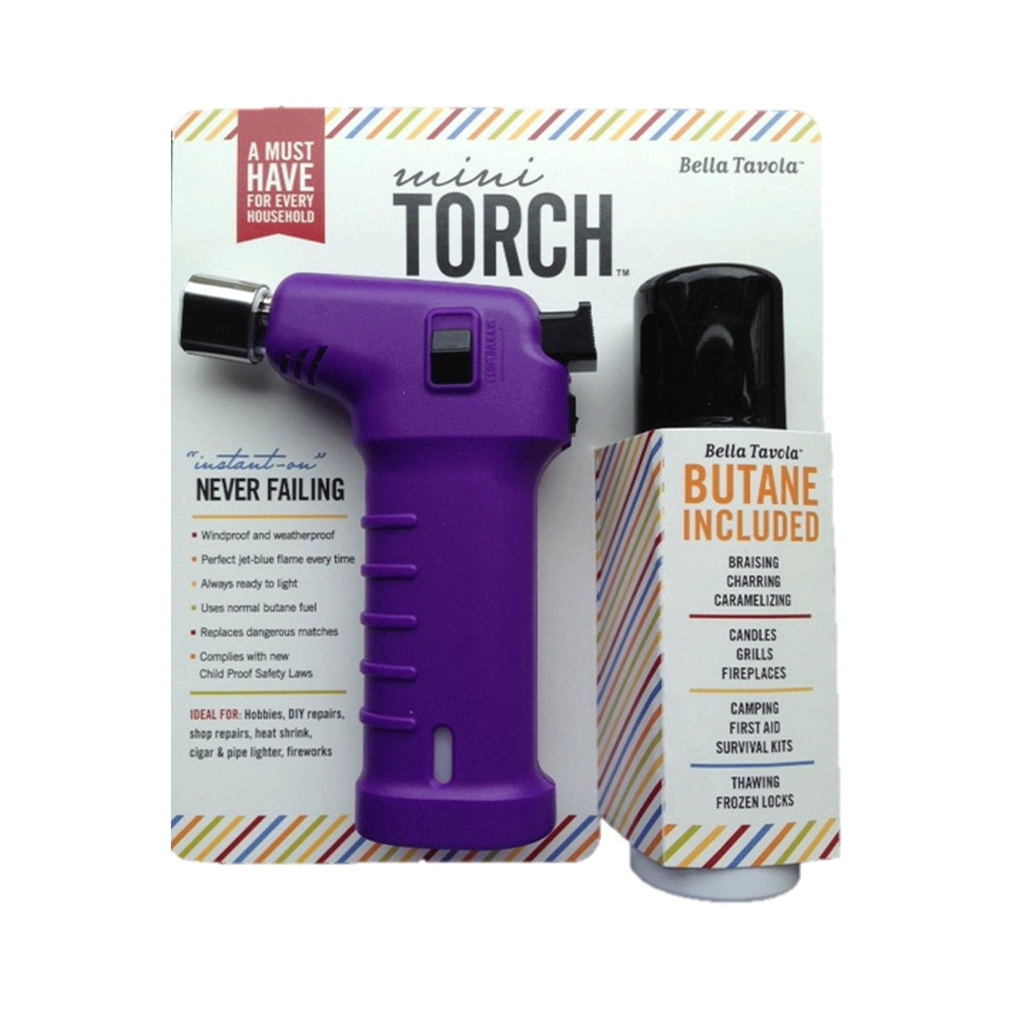 Bella Tavola Mini Torch Combo - Purple alt 0