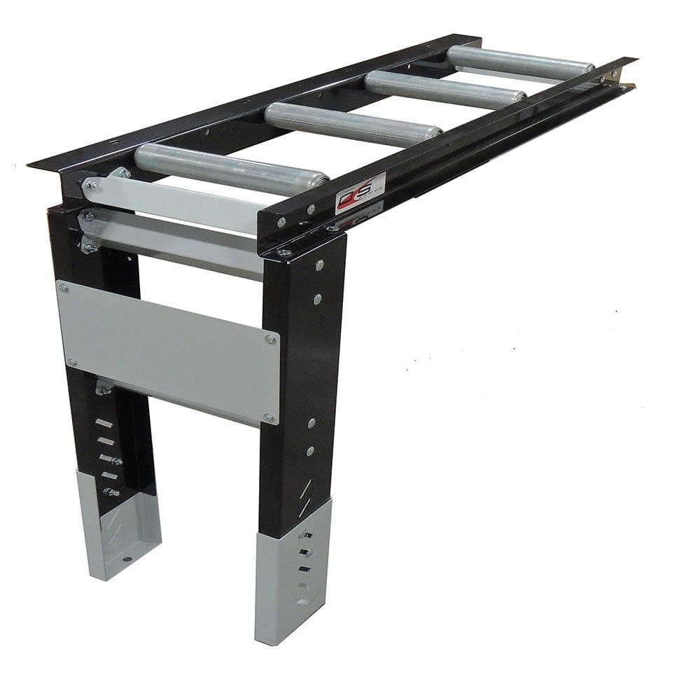 Roller Table Extension 4'  x 22" Kit - 7 rollers - 6” Apart