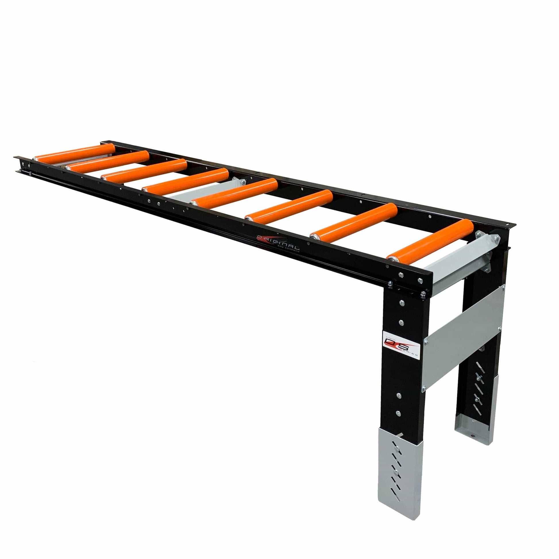 Roller Table Extension 8' x 22"  Kit - 8 rollers - 12” Apart alt 0