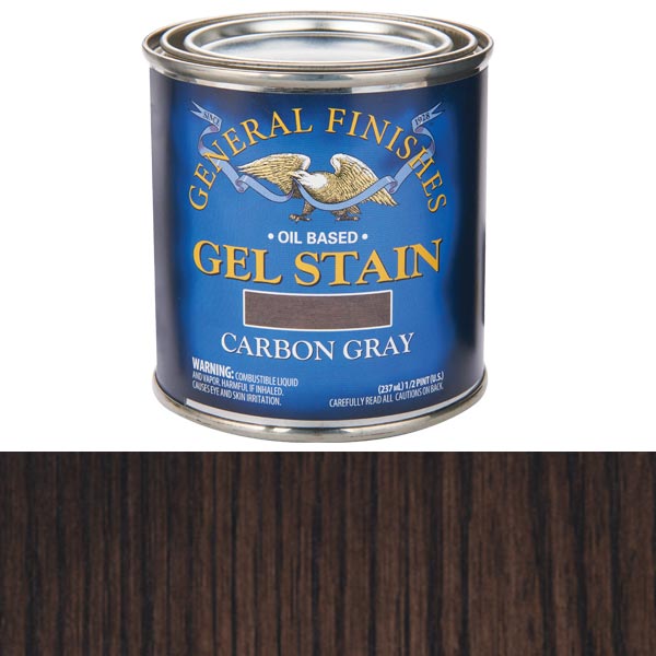 (H) GF Gel Stain Carbon Gray 1/2Pt alt 0