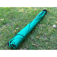 Classic Sienna 7' x  8' x 5.5 " Composite Hexagon Sandbox Kit with Telescoping Canopy/Cover - 2" profile alt 5