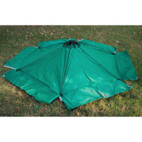 Classic Sienna 7' x  8' x 5.5 " Composite Hexagon Sandbox Kit with Telescoping Canopy/Cover - 2" profile alt 5