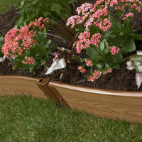 Classic Sienna Curved Landscape Edging Kit 16’ - 1” profile