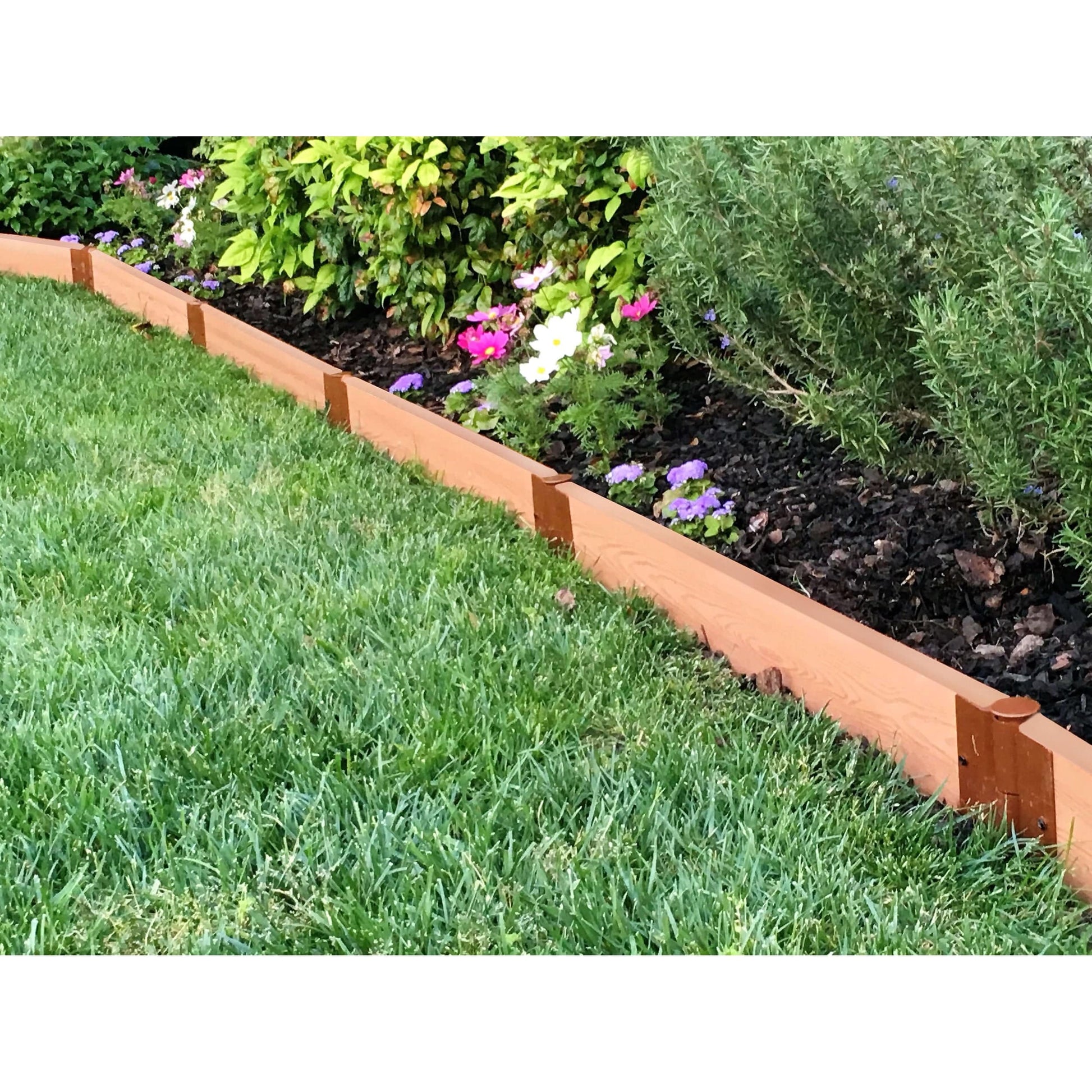 Classic Sienna Straight Landscape Edging Kit 16' - 2" profil alt 1