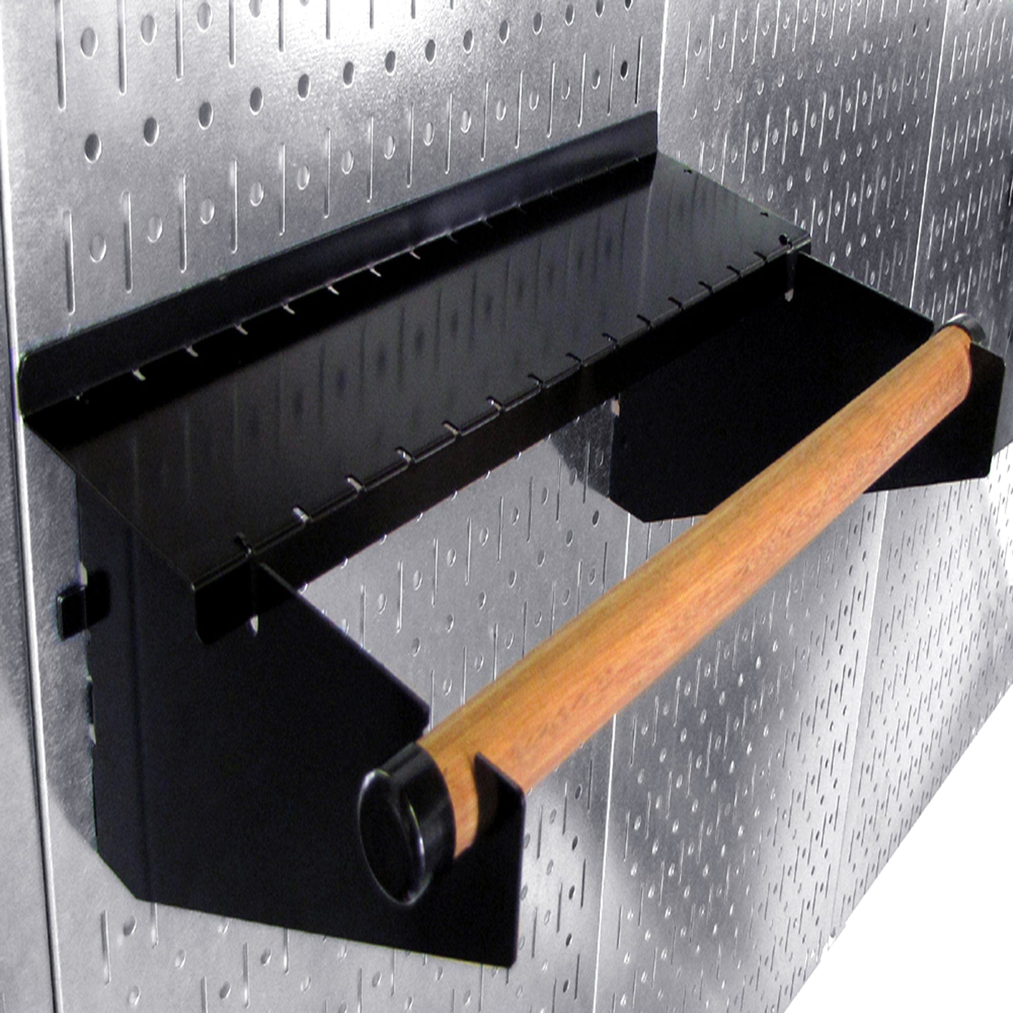 Lazy Guy DIY Maker Woodworking Tool Storage Organizer Set, Galvanized Metallic Steel alt 0