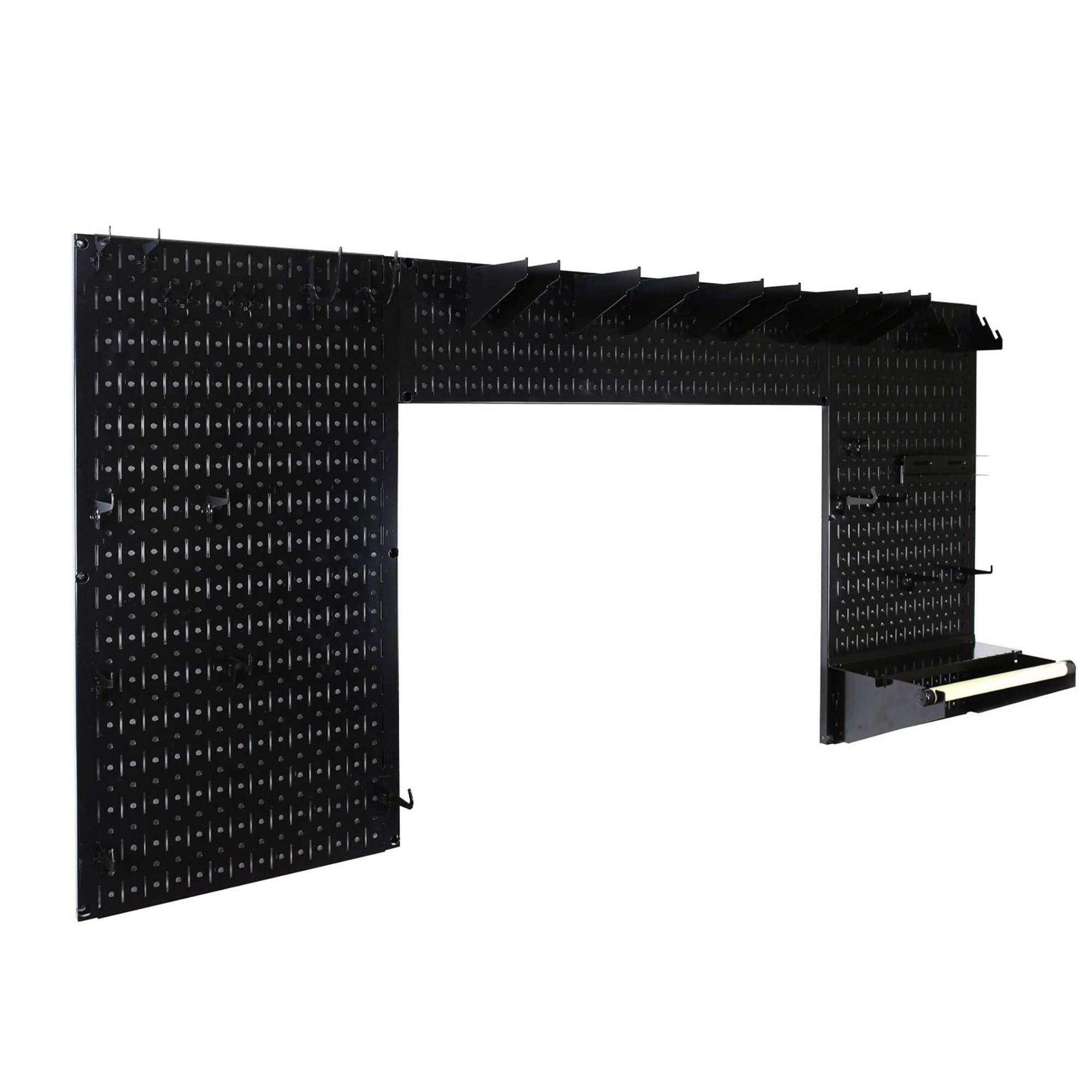 Lazy Guy DIY Maker Woodworking Tool Storage Organizer Set, Black alt 0