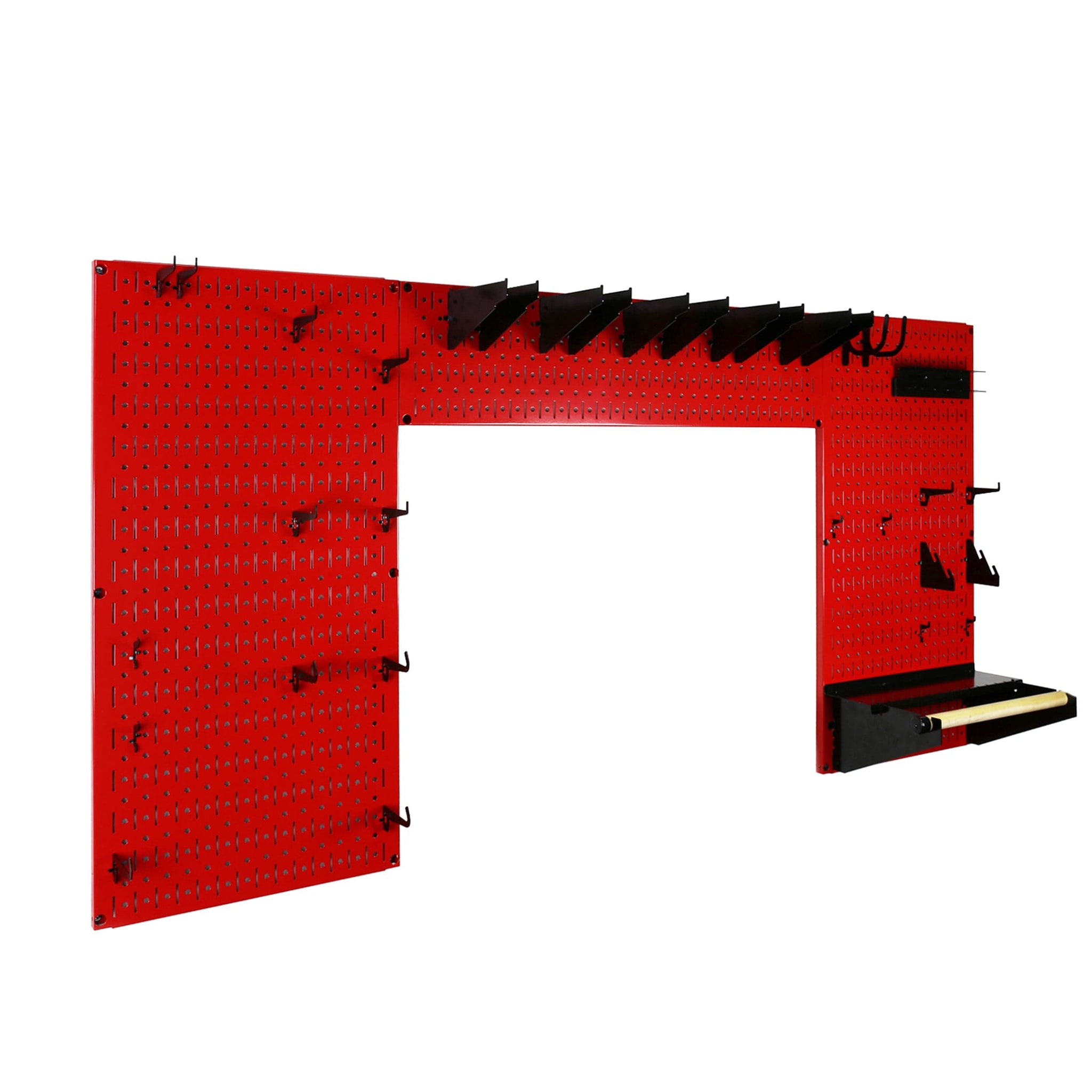 Wall Control Lazy Guy DIY Woodworking Storage Set, Red | Woodcraft