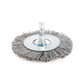 3" Nyalox Wheel Brush 80Grit (Gray) alt 1