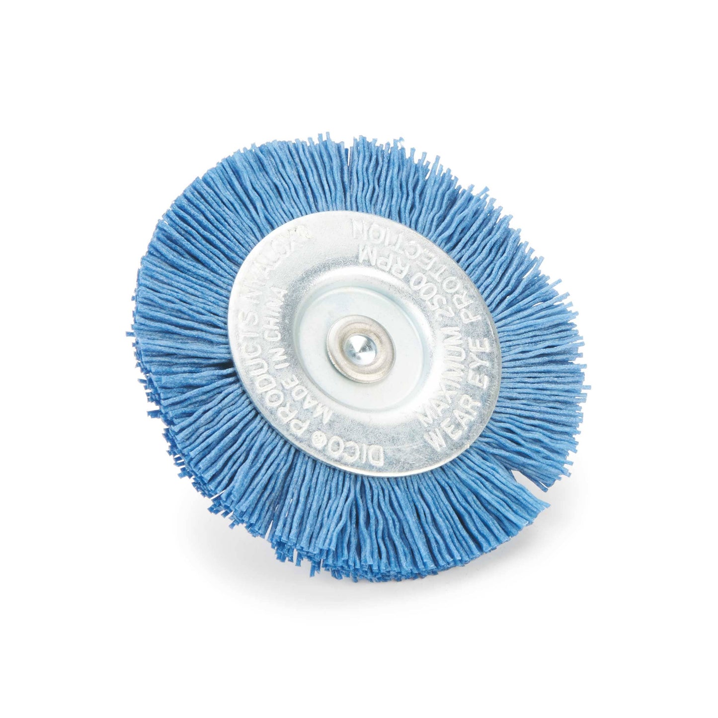 3" Nyalox Wheel Brush 240Grit (Blue) alt 0