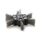 4" Nyalox Flap Brush 80Grit (Gray) alt 1