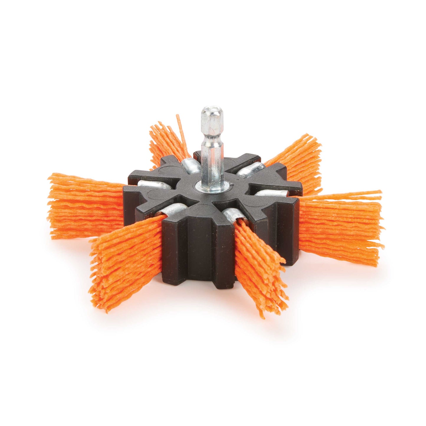 4" Nyalox Flap Brush 120Grit (Orange) alt 1
