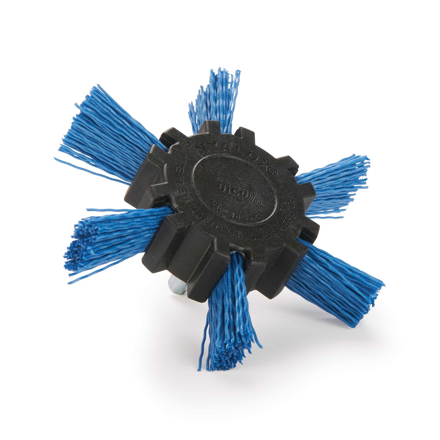 4" Nyalox Flap Brush 240Grit (Blue) alt 0