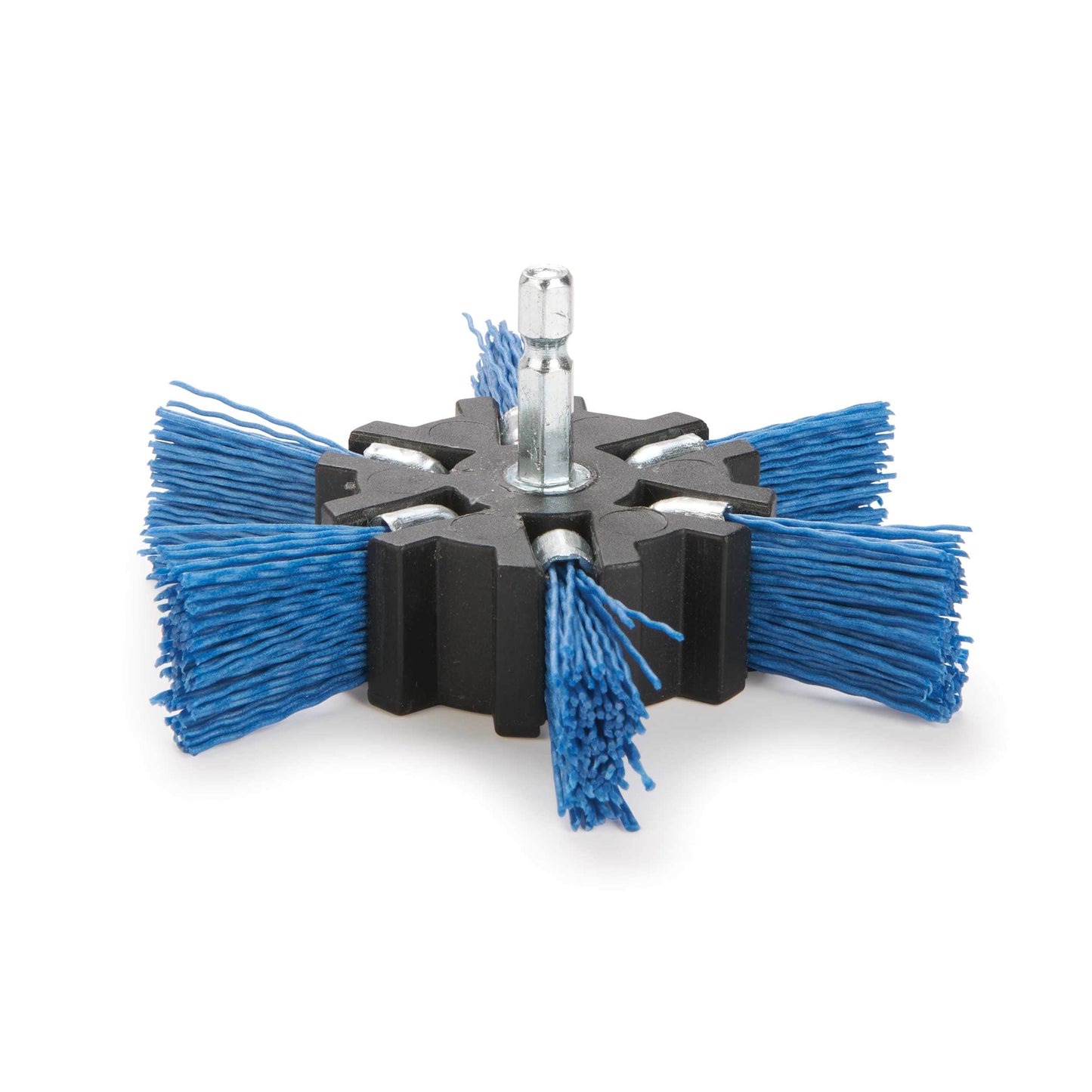 4" Nyalox Flap Brush 240Grit (Blue) alt 1