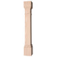Traditional Square Cabinet Column Red Oak alt 0