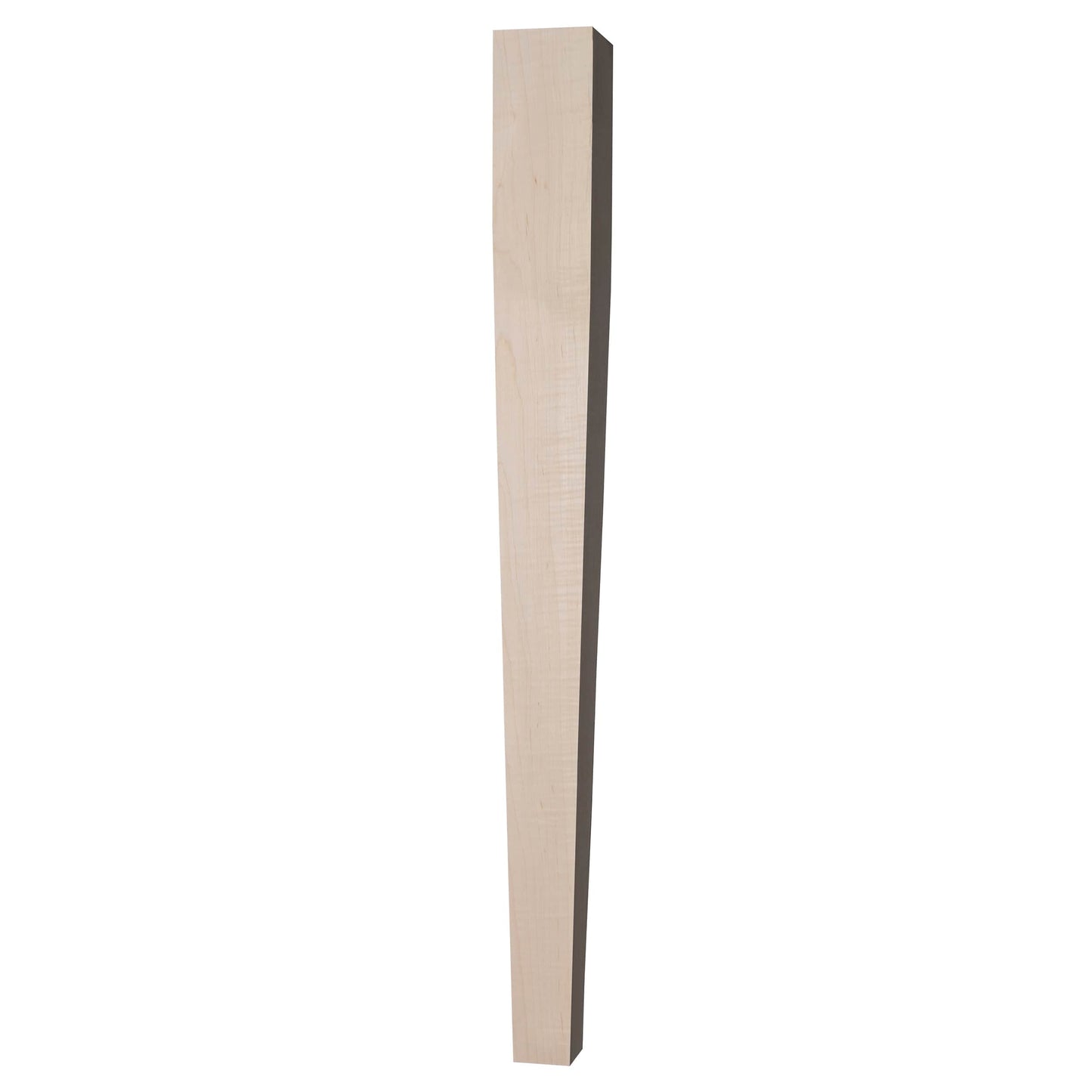 Four Sided Tapered Leg Soft Maple alt 0