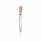 Old English Style Acrylic Island Leg Red Oak alt 0