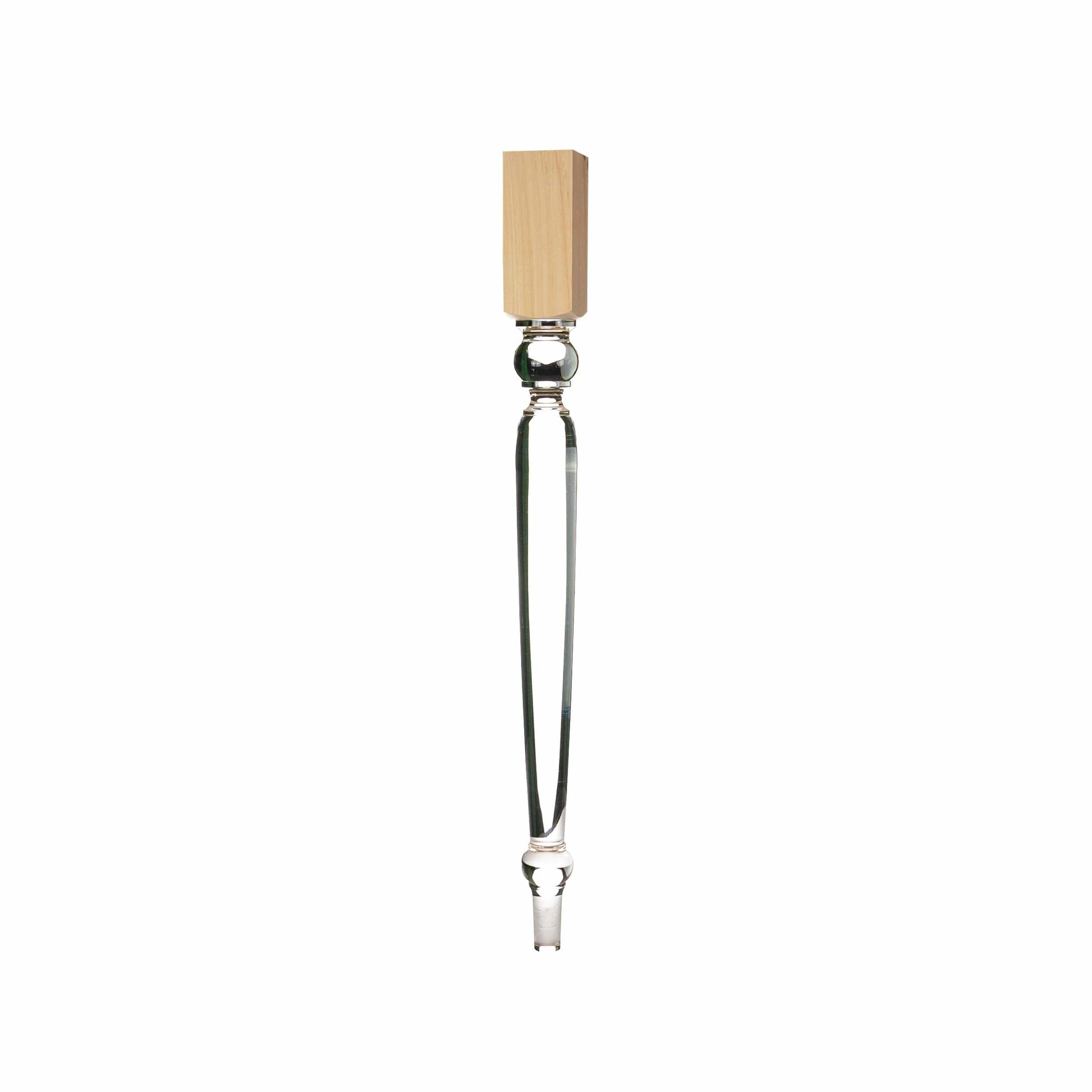 Old English Style Acrylic Island Leg Pine alt 0